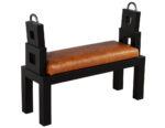 LR-3350-Vintage-Oak-Saddle-Leather-Benches-0010