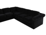 LR-3354-Vintage-Thayer-Coggin-Directional-Black-Velvet-Sectional-Sofa-005