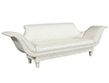 Art Deco Sofa in White Lacquer