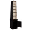 C-3104-Pair-Abstract-Obelisk-Bookshelves-Cabinets-Baker-Furniture-003