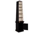 C-3104-Pair-Abstract-Obelisk-Bookshelves-Cabinets-Baker-Furniture-003