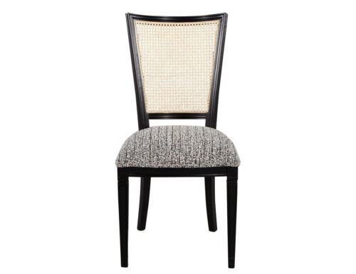 Custom Louis Pava Cane Back Side Chair