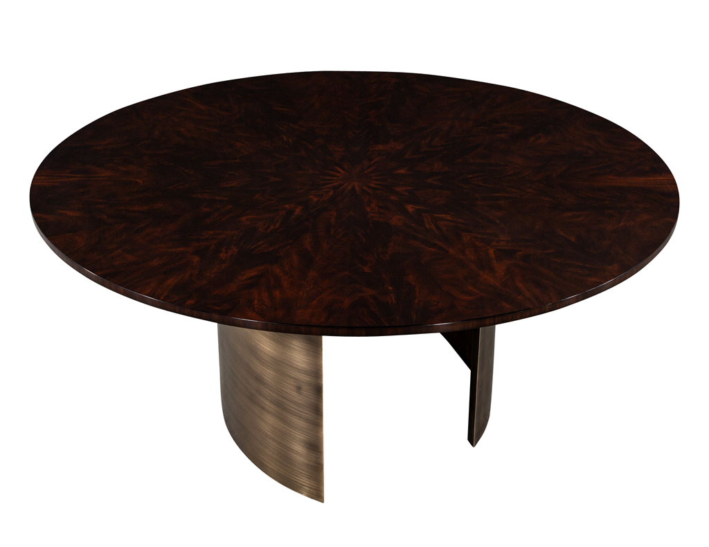 DS-5191-Custom-Round-Sunburst-Mahogany-Dining-Table-by-Carrocel-002
