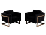 LR-3373-Pair-Custom-Black-Velvet-Brass-Modern-Club-Chairs-002