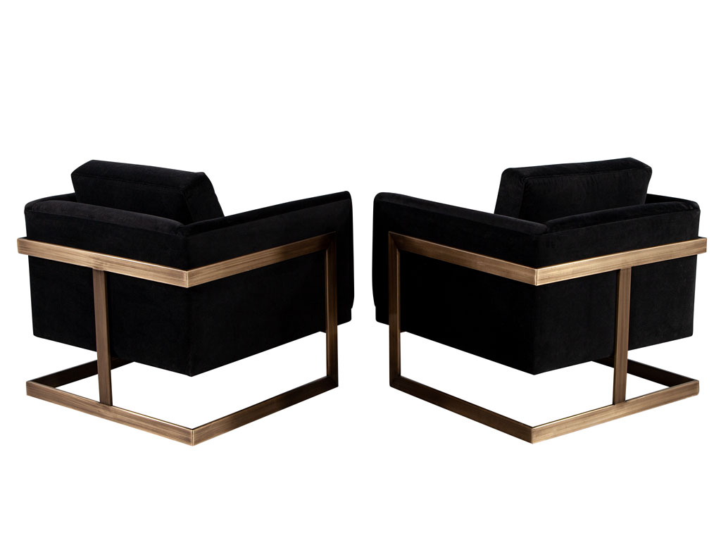 LR-3373-Pair-Custom-Black-Velvet-Brass-Modern-Club-Chairs-004
