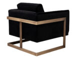 LR-3373-Pair-Custom-Black-Velvet-Brass-Modern-Club-Chairs-005