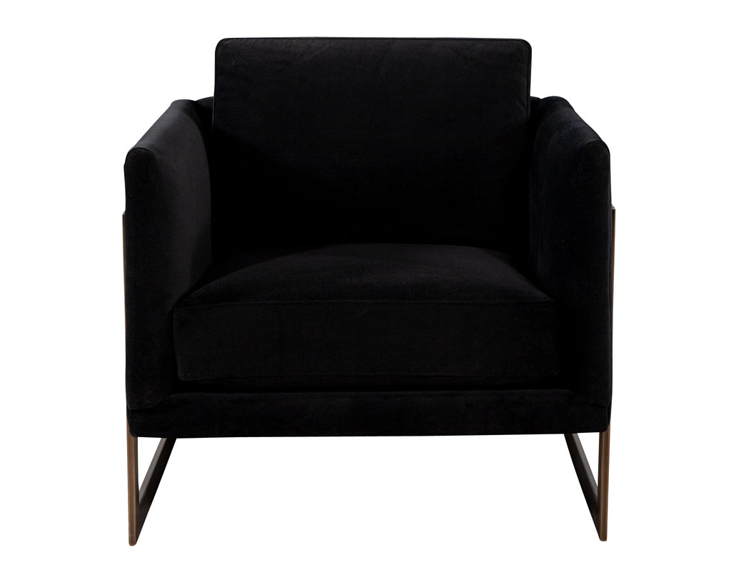 LR-3373-Pair-Custom-Black-Velvet-Brass-Modern-Club-Chairs-009