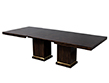 Carrocel Custom Modern Macassar Dining Table