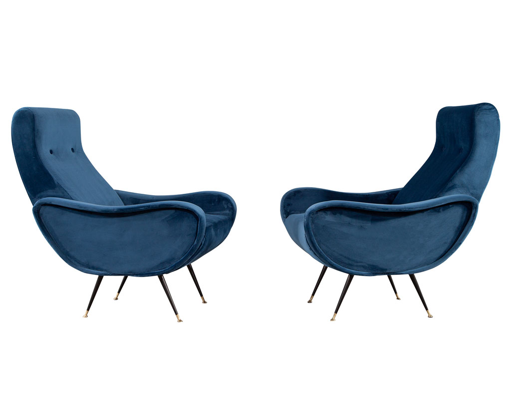 LR-3382-Pair-Vintage-Blue-Velvet-Italian-Modern-Lounge-Chairs-Zanuso-Style-002