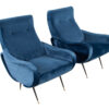LR-3382-Pair-Vintage-Blue-Velvet-Italian-Modern-Lounge-Chairs-Zanuso-Style-009