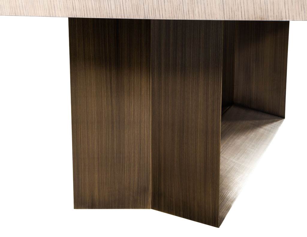 DS-5196-Custom-Modern-Oak-Dining-Table-Brass-Pedestal-0012