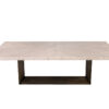 DS-5196-Custom-Modern-Oak-Dining-Table-Brass-Pedestal-004