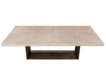 DS-5196-Custom-Modern-Oak-Dining-Table-Brass-Pedestal-005