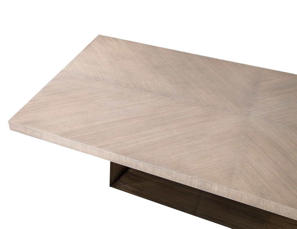 DS-5196-Custom-Modern-Oak-Dining-Table-Brass-Pedestal-007