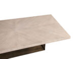 DS-5196-Custom-Modern-Oak-Dining-Table-Brass-Pedestal-008