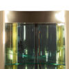 C-3105-Mid-Century-Modern-Brass-Glass-Corner-Display-Cabinet-0010