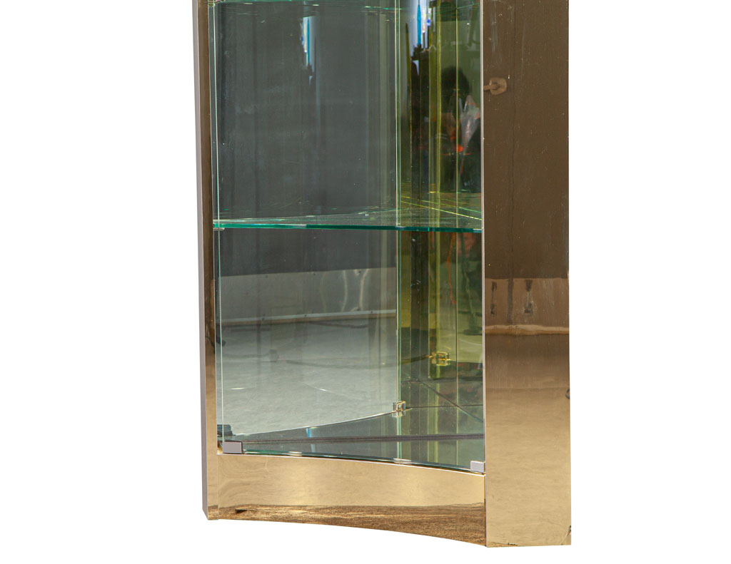 C-3105-Mid-Century-Modern-Brass-Glass-Corner-Display-Cabinet-0012
