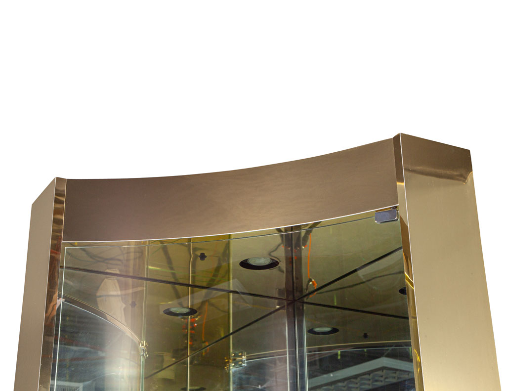 C-3105-Mid-Century-Modern-Brass-Glass-Corner-Display-Cabinet-0013