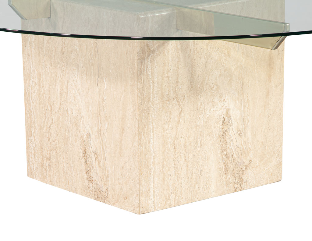 CE-3399-Round-Glass-Travertine-Cocktail-Table-0010