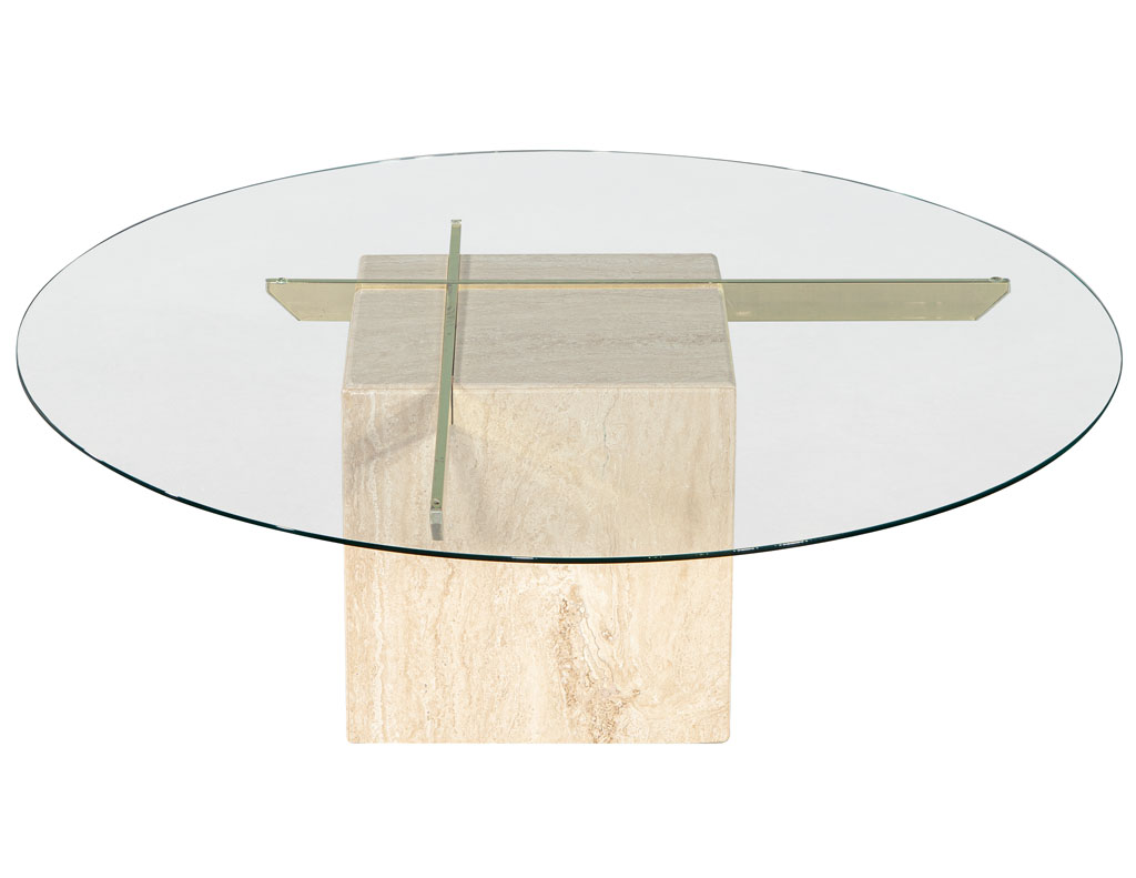 CE-3399-Round-Glass-Travertine-Cocktail-Table-004