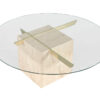CE-3399-Round-Glass-Travertine-Cocktail-Table-005