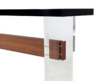 CE-3411-Custom-Modern-Acrylic-Walnut-Console-Table-009