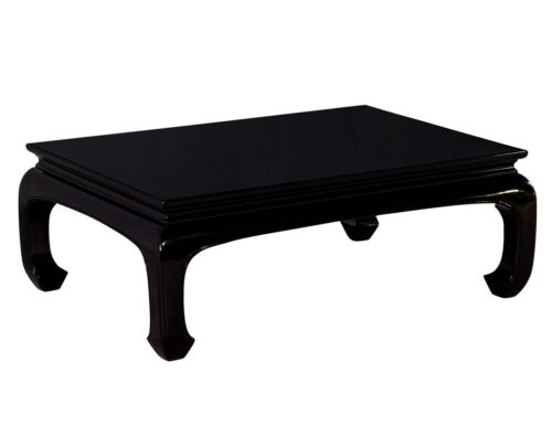 Black High Gloss Polished Coffee Table