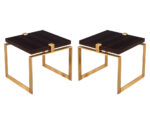 CE-3422-Pair-Modern-Macassar-Brass-End-Tables-001