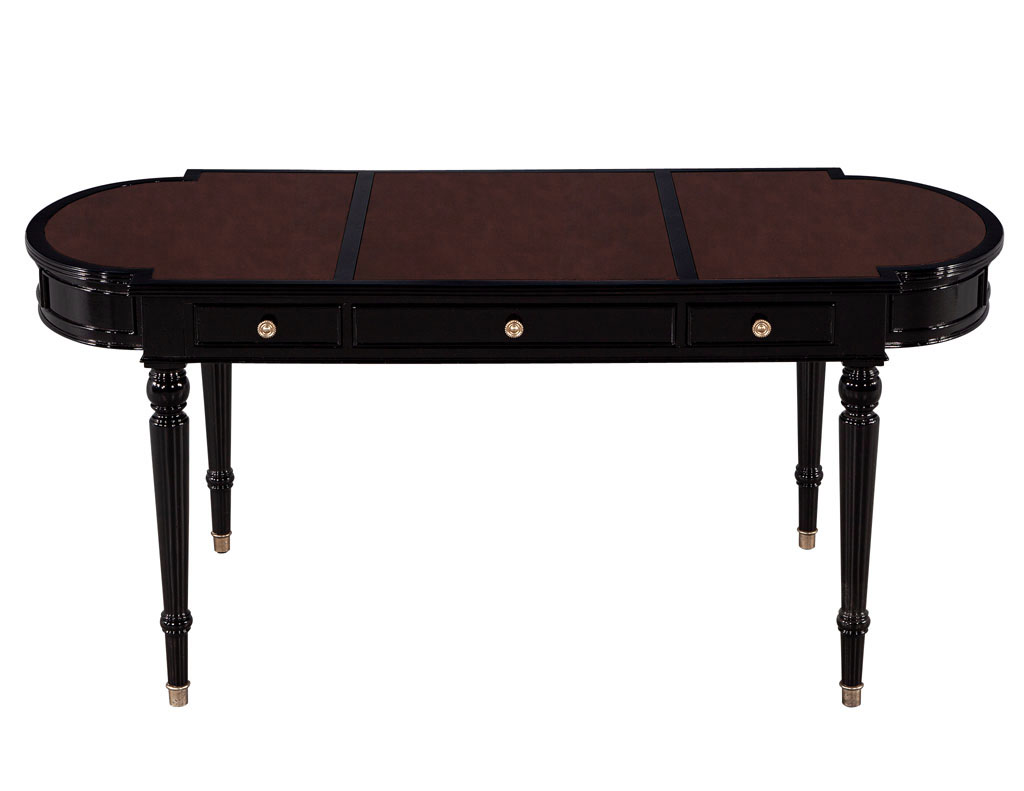 DK-3002-Traditional-English-Leather-Top-Black-Writing-Desk-001