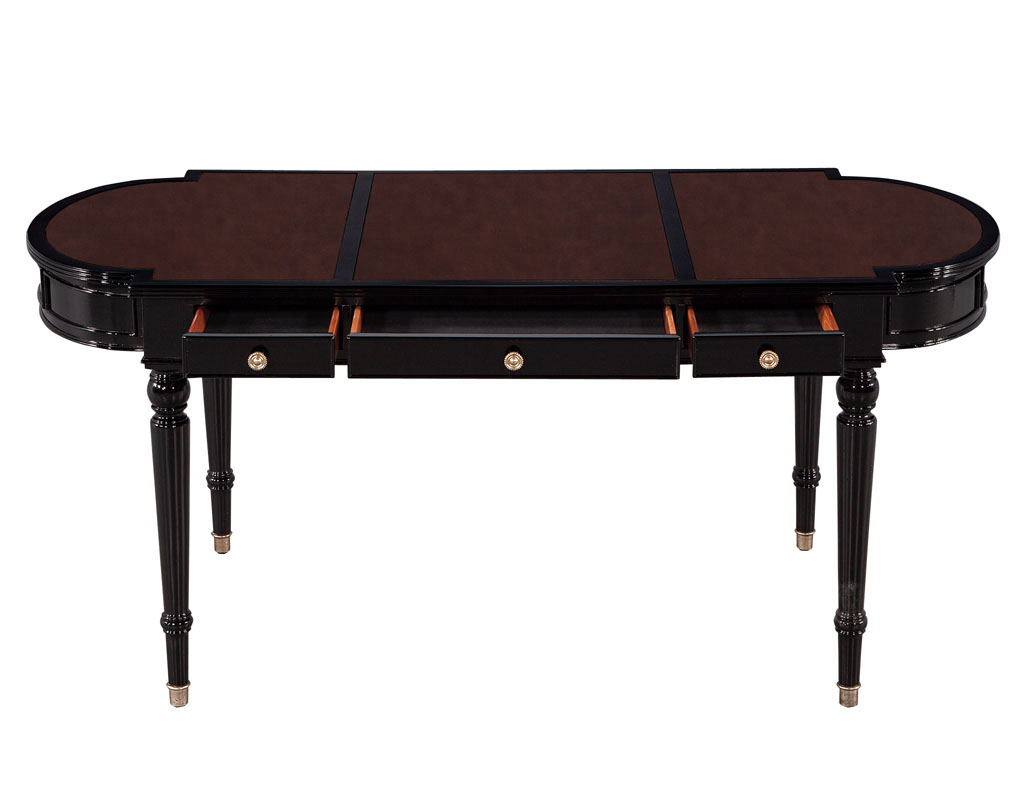 DK-3002-Traditional-English-Leather-Top-Black-Writing-Desk-002