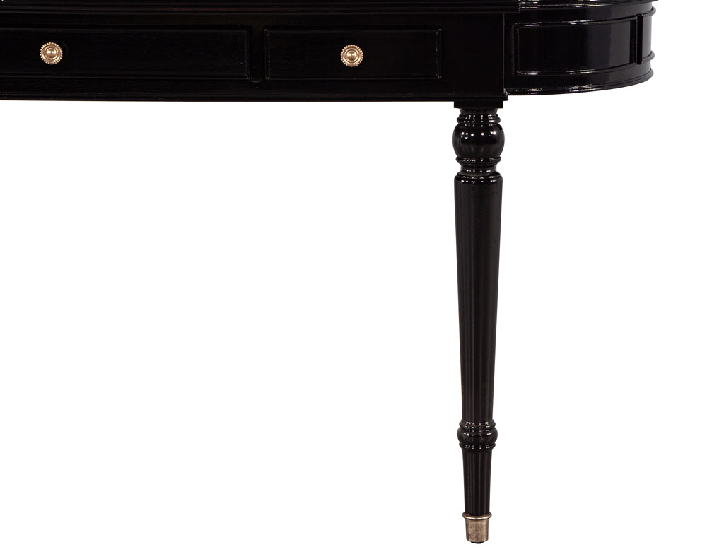 DK-3002-Traditional-English-Leather-Top-Black-Writing-Desk-007