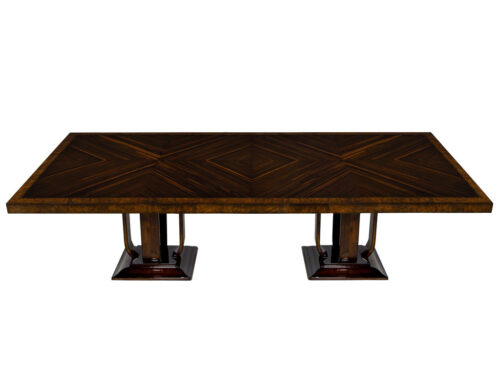 Custom Impero Dining Table Art Deco Inspired
