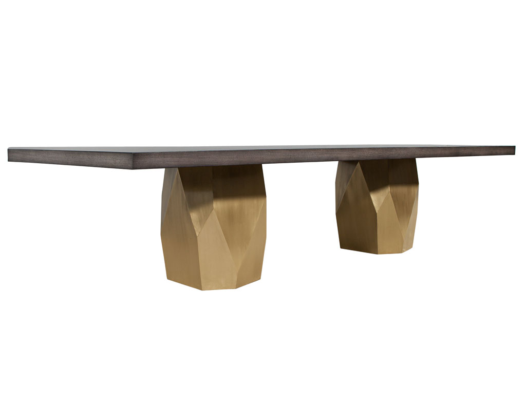 DS-5202-Custom-Modern-Grey-Dining-Table-Brass-Metal-Pedestals-0016