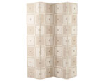 LA-8164-Vintage-Parchment-Finish-Screen-Room-Divider-001
