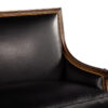 LR-3413-Louis-XVI-Style-Black-Leather-Settee-Sofa-005