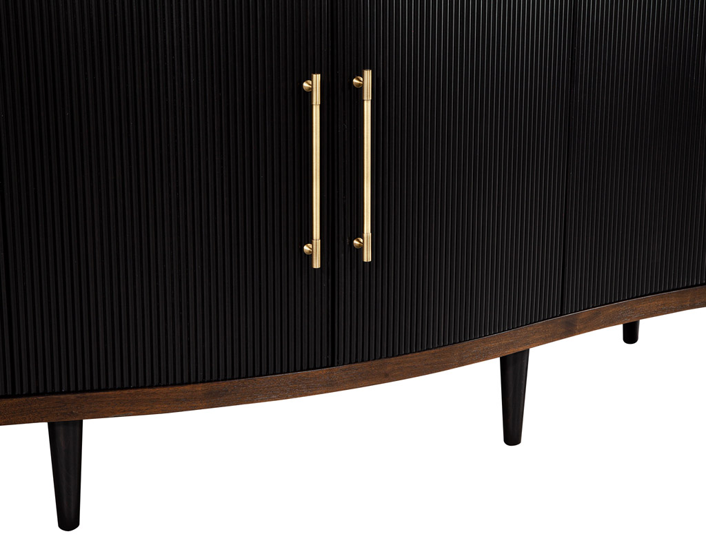 B-2067-Modern-Walnut-Fluted-Tambour-Front-Sideboard-Credenza-0010