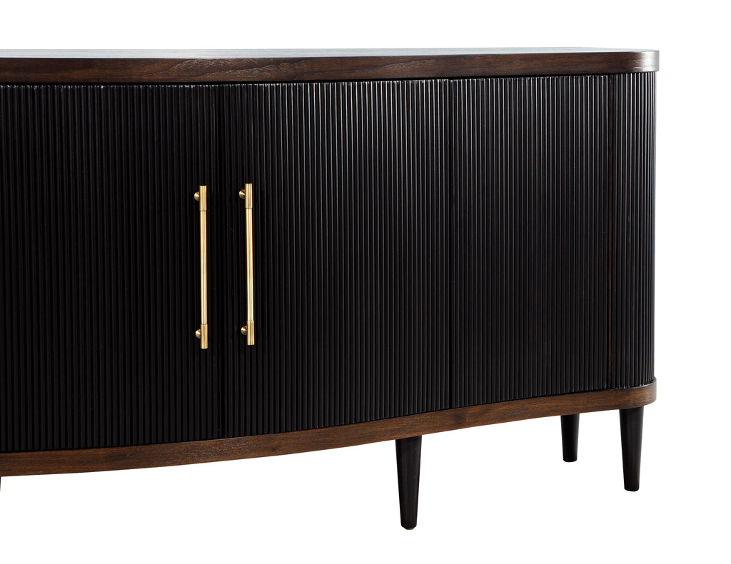 B-2067-Modern-Walnut-Fluted-Tambour-Front-Sideboard-Credenza-0012