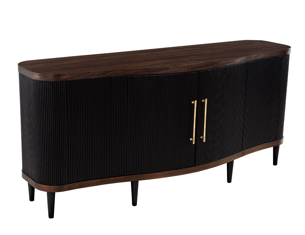 B-2067-Modern-Walnut-Fluted-Tambour-Front-Sideboard-Credenza-0013