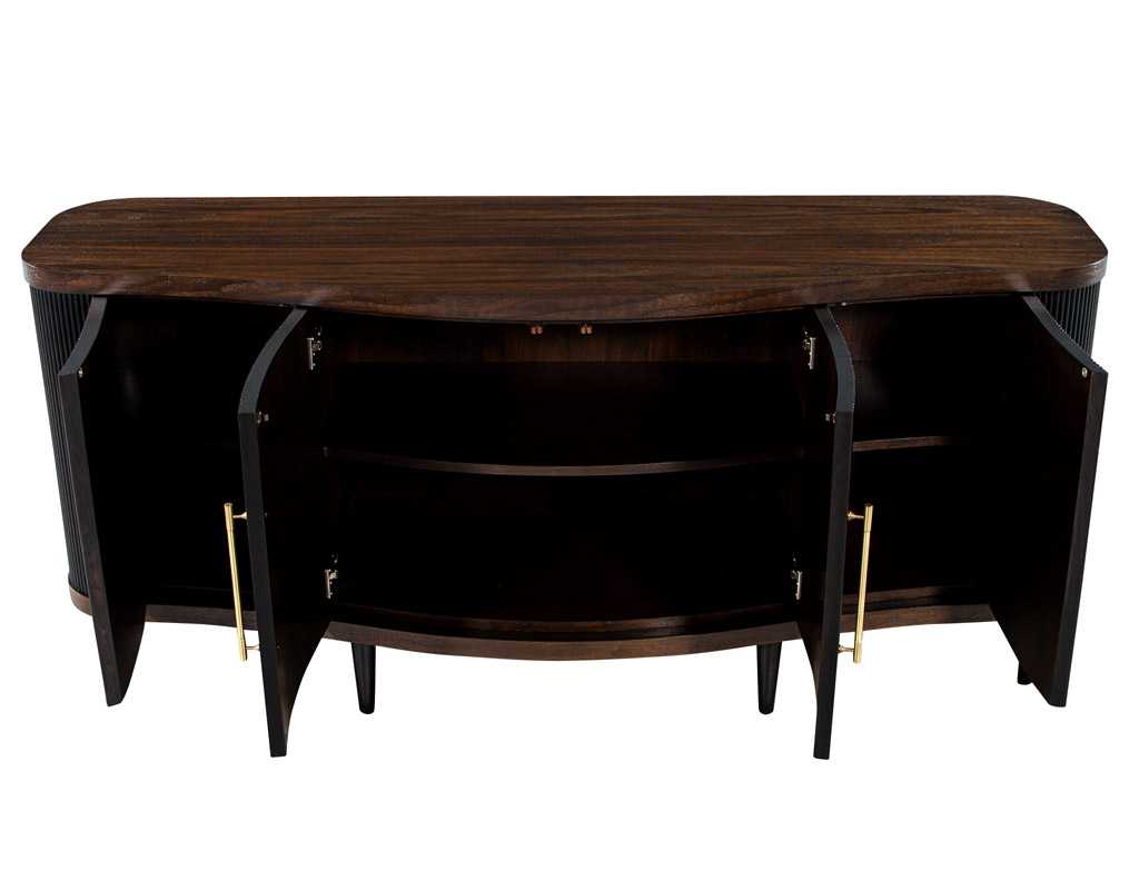 B-2067-Modern-Walnut-Fluted-Tambour-Front-Sideboard-Credenza-004