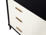 B-2087-Polished-2-Tone-Sideboard-Baker-Furniture-Facet-Cabinet-0013