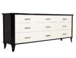 B-2087-Polished-2-Tone-Sideboard-Baker-Furniture-Facet-Cabinet-0015