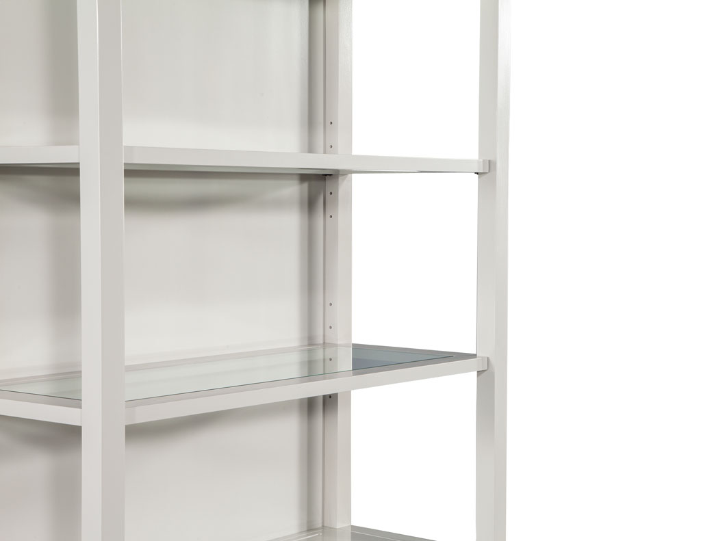C-3107-Pair-Modern-Grey-Bookcase-Cabinets-0010
