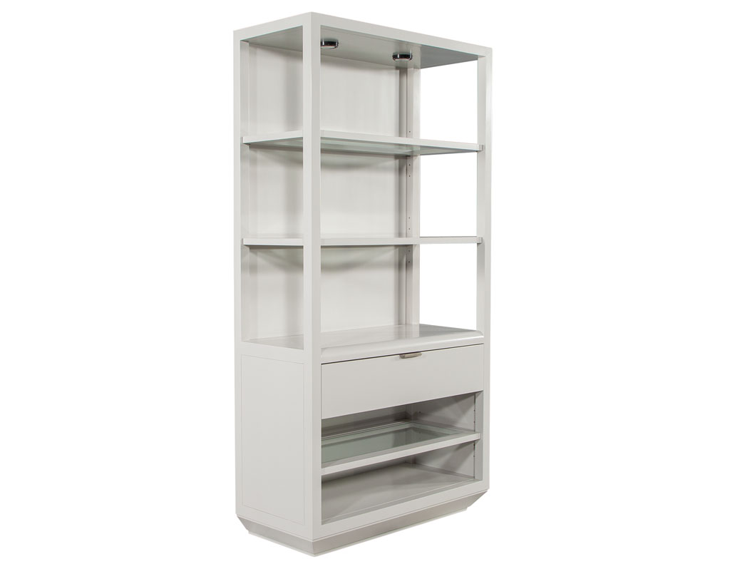 C-3107-Pair-Modern-Grey-Bookcase-Cabinets-0013
