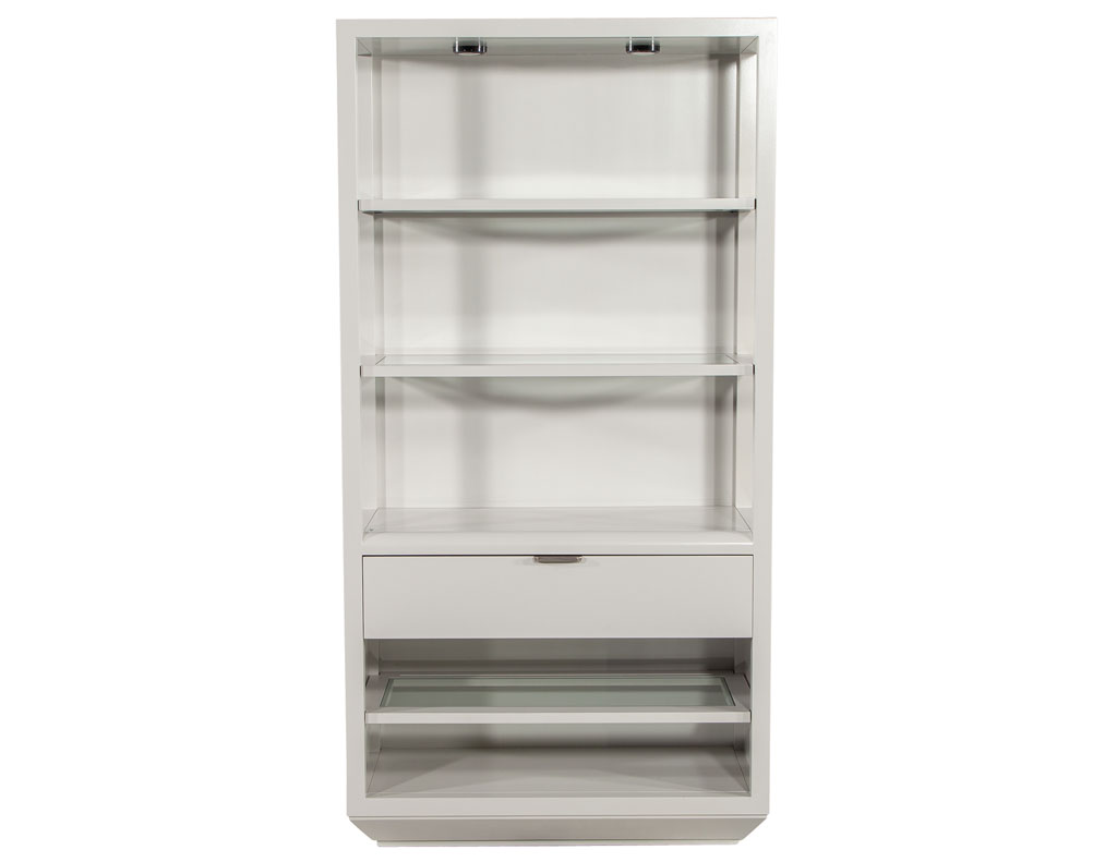 C-3107-Pair-Modern-Grey-Bookcase-Cabinets-002