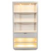 C-3107-Pair-Modern-Grey-Bookcase-Cabinets-003