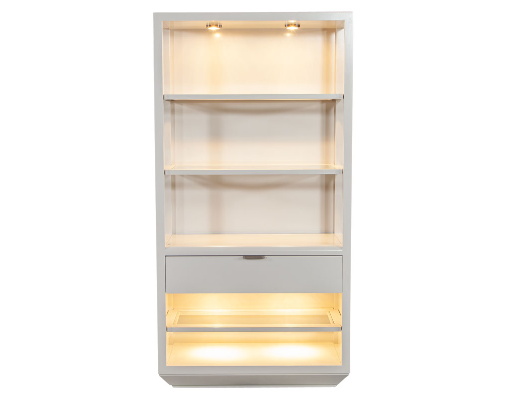 C-3107-Pair-Modern-Grey-Bookcase-Cabinets-003