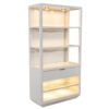 C-3107-Pair-Modern-Grey-Bookcase-Cabinets-004