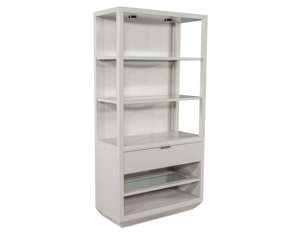 C-3107-Pair-Modern-Grey-Bookcase-Cabinets-005