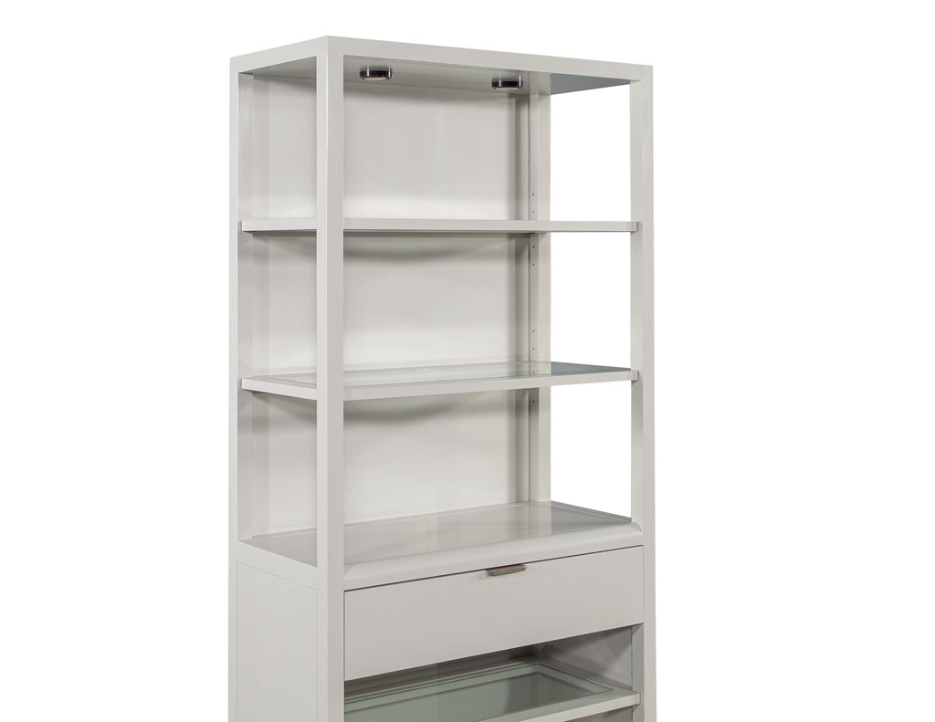 C-3107-Pair-Modern-Grey-Bookcase-Cabinets-007