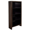 C-3111-Pair-Modern-Walnut-Bookcases-Cabinets-0011